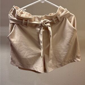 Maurices Cream High Waist Women's Shorts